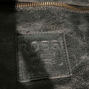 Black Leather Men's Bag